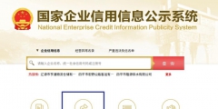 国家企业信用公示信息系统上海入口网址(企业信息公示年报填报流程)